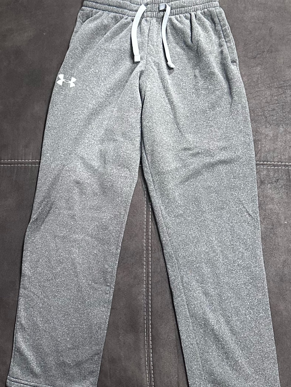 Under Armour Kids Gray Heather Jogger Sweatpants